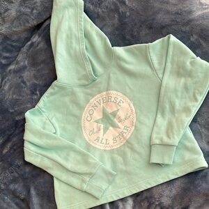 Converse Green Sweatshirt with Iconic Logo